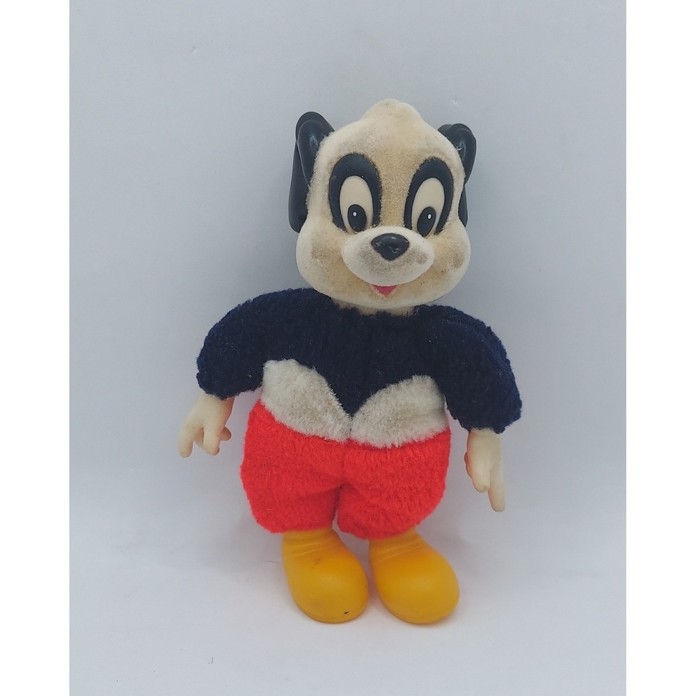 Universal Studios Woody Woodpecker Andy Panda 6" Flocked Plush Figure